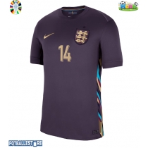 England Ezri Konsa #14 Bortedrakt EM 2024 Kortermet